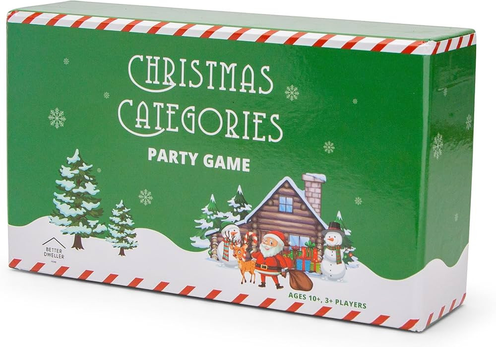 Christmas Categories, Fun Party Game for Card, Trivia and Board Game Lovers This Holiday Season | Amazon (US)