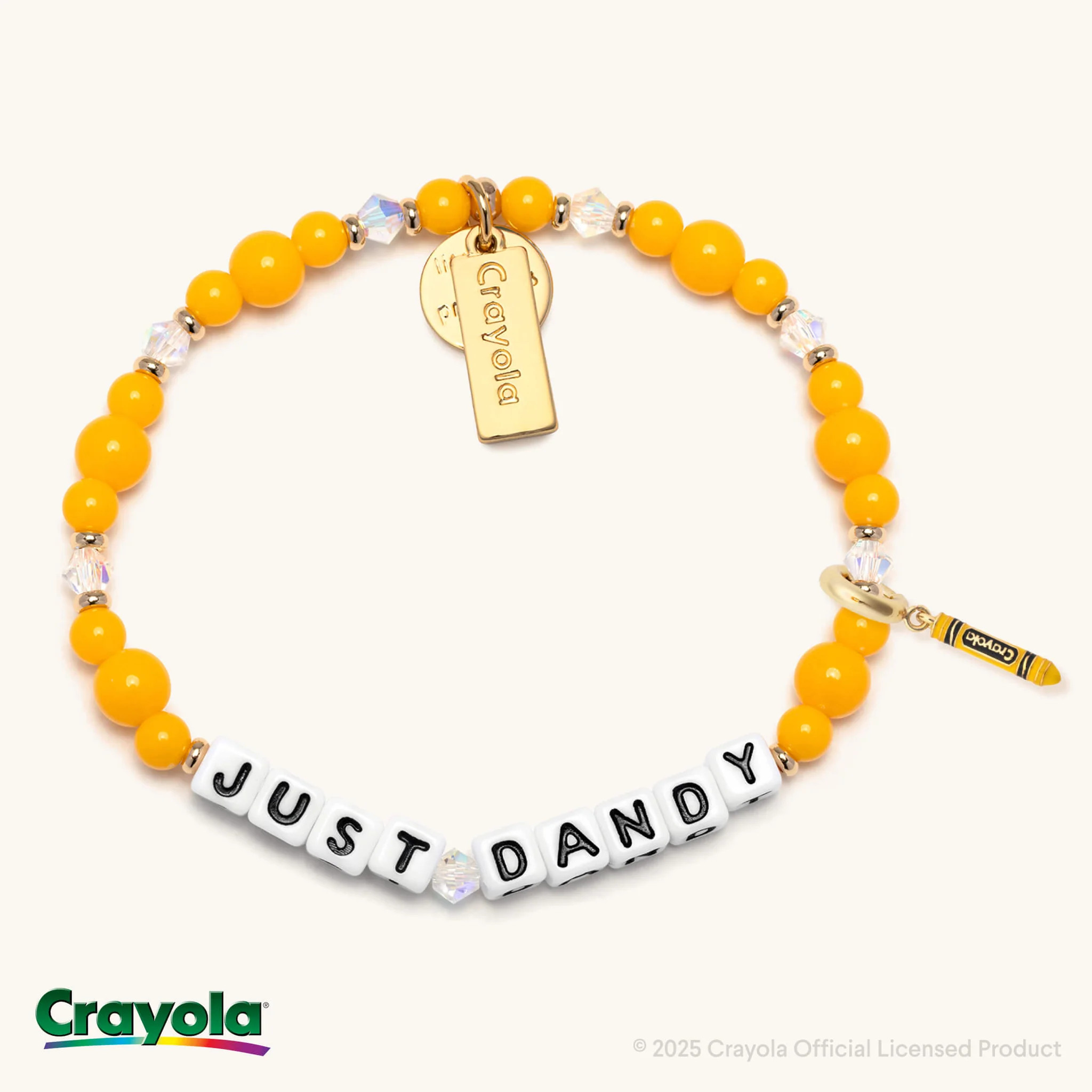 Just Dandy Charm Bracelet- Crayola® | Little Words Project