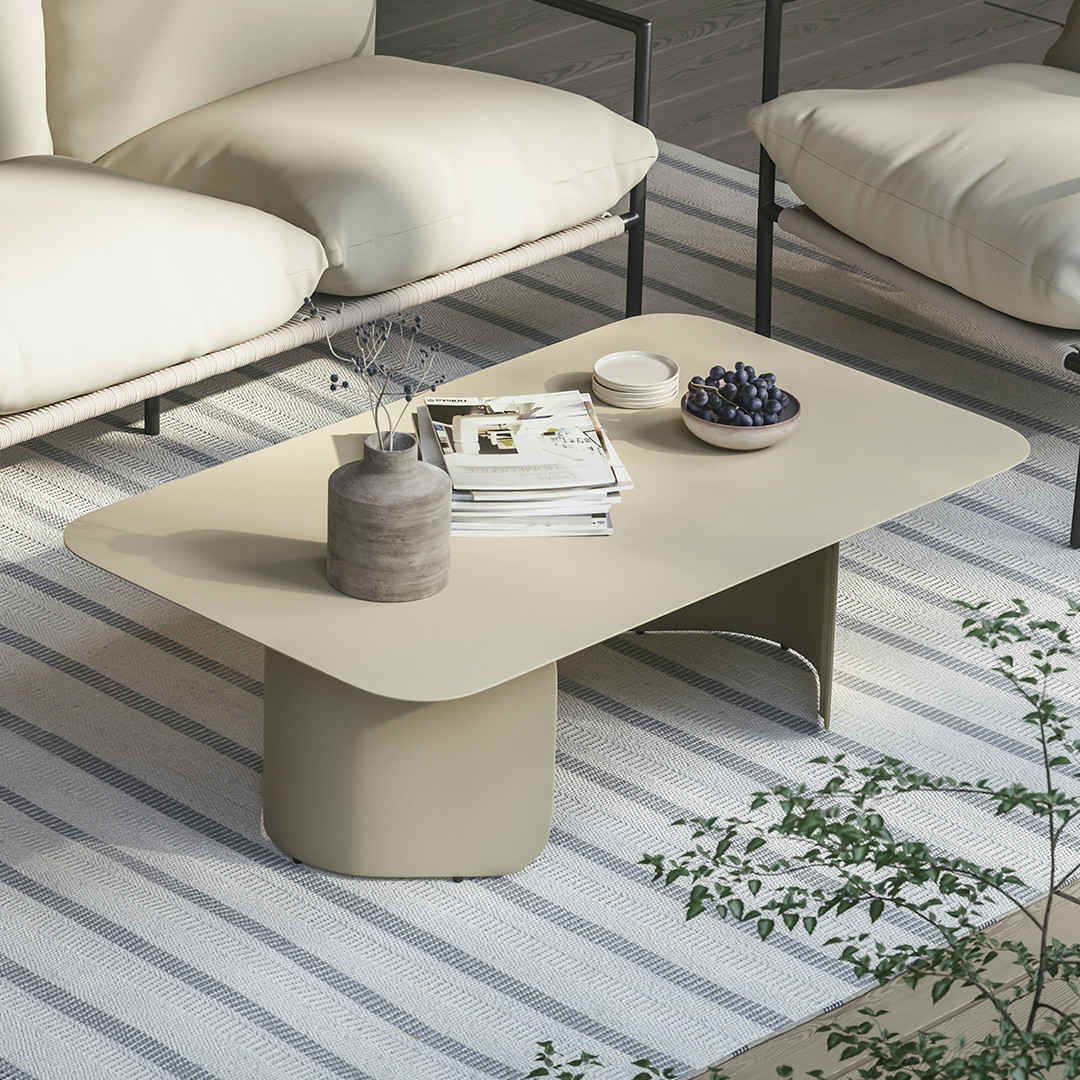 Skane 48" Outdoor Coffee Table - Taupe | Article