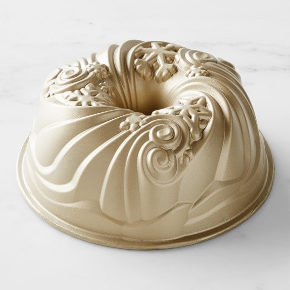 Nordic Ware Cast Aluminum Snowflake Bundt Pan | Williams-Sonoma