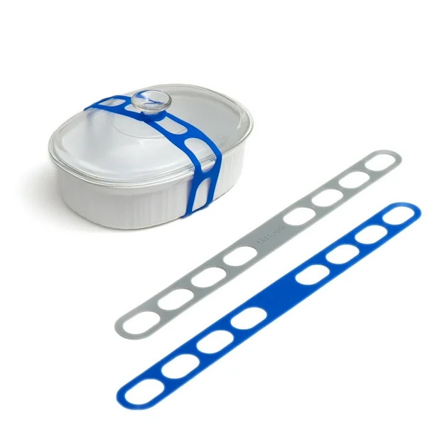 Lid Latch the reusable universal lid securing strap for crockpots, casserole dishes, pots, pans a... | Walmart (US)