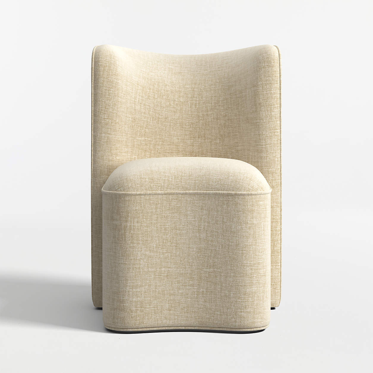 Mansfield Upholstered Dining Side Chair | Crate & Barrel | Crate & Barrel