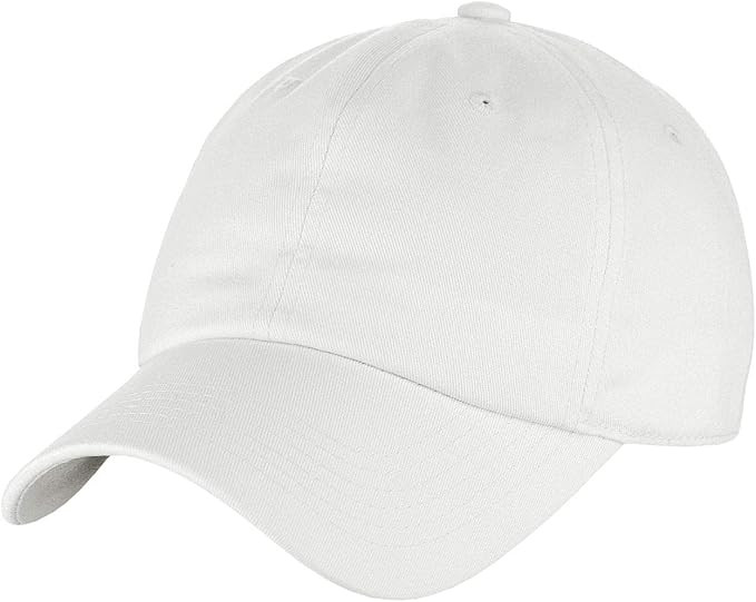 C.C Unisex Classic Blank Low Profile Cotton Unconstructed Baseball Cap Dad Hat | Amazon (US)
