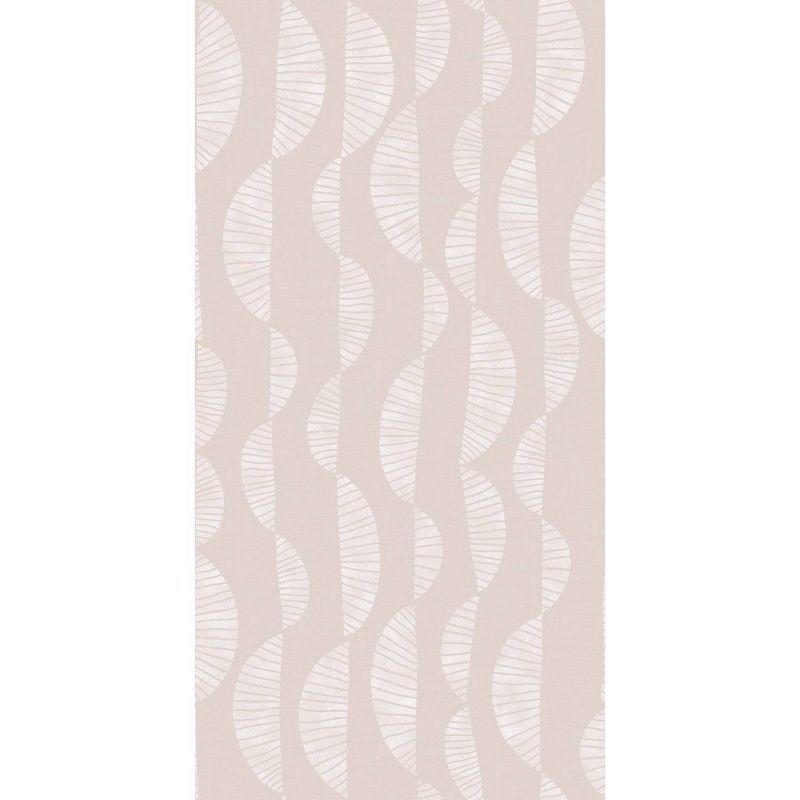 RoomMates Seychelles Wave Peel and Stick Wallpaper Pink | Target