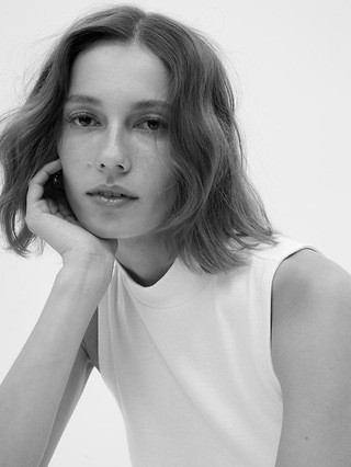 Modern Mockneck Tank Top | Gap (US)