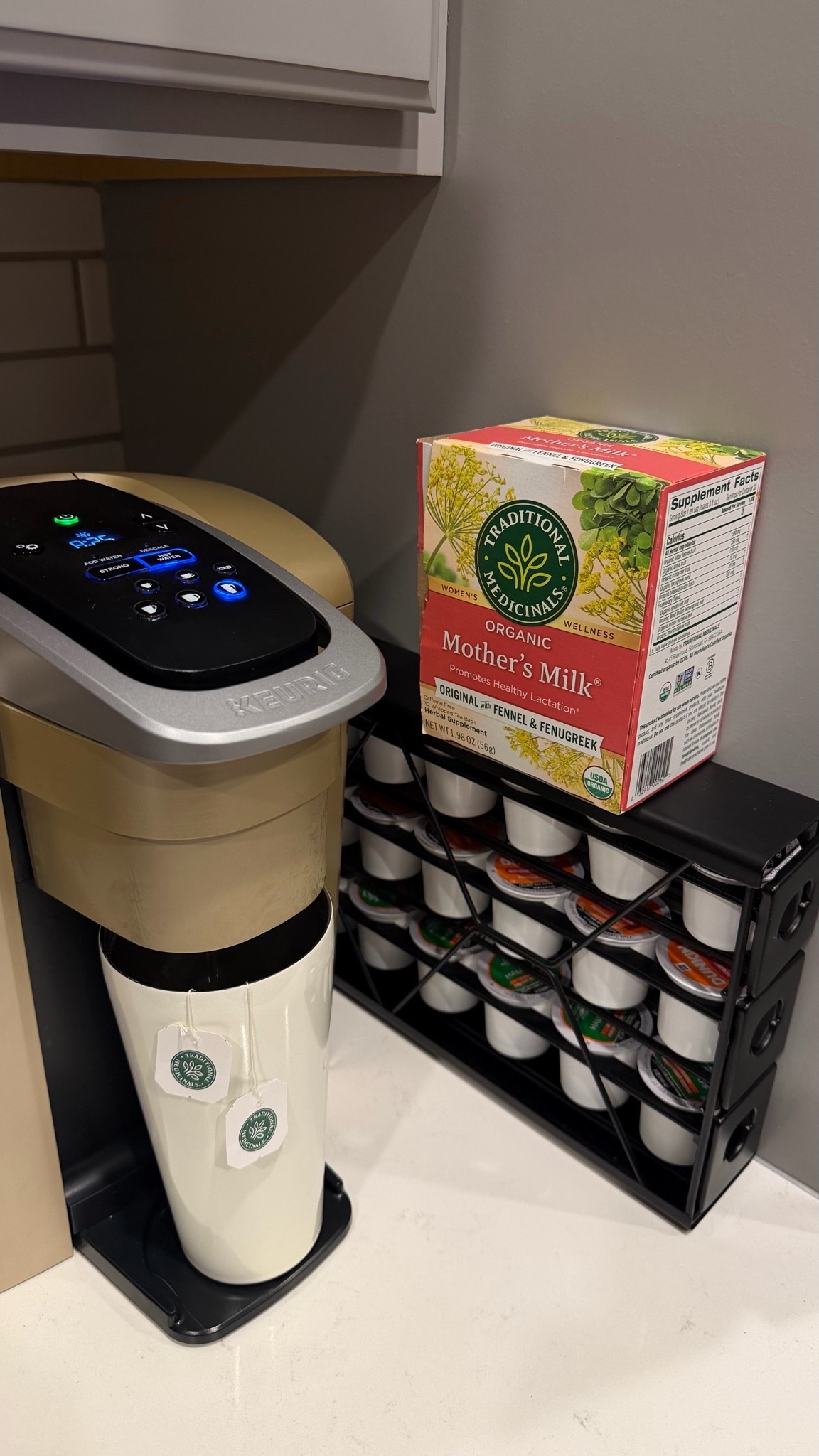 Loving this tea, I drink it every morning to help keep my breastmilk supply up!🥛

#LTKBaby #LTKmomlife #LTKfoodie