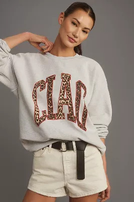 By Anthropologie Ciao Oversized Sweatshirt | Anthropologie (US)