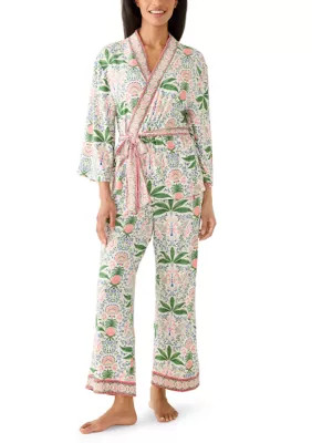 Women's Kimono Pajama Set | Belk