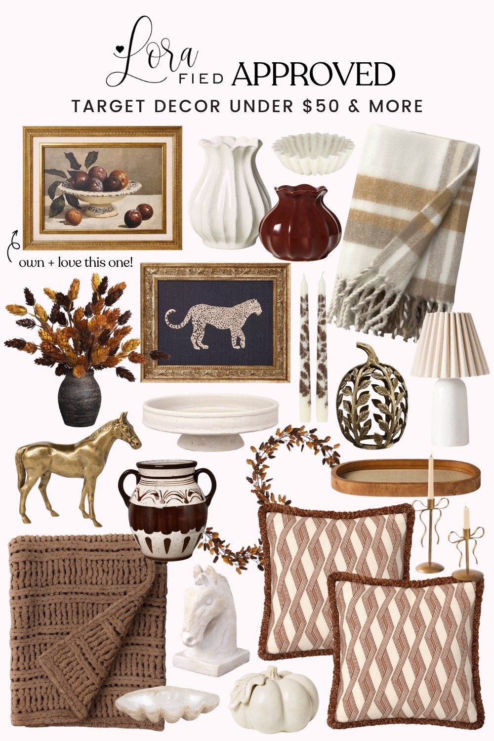 Target home decor under $50! 😍 luxe finds for less 🎯

#LTKHome