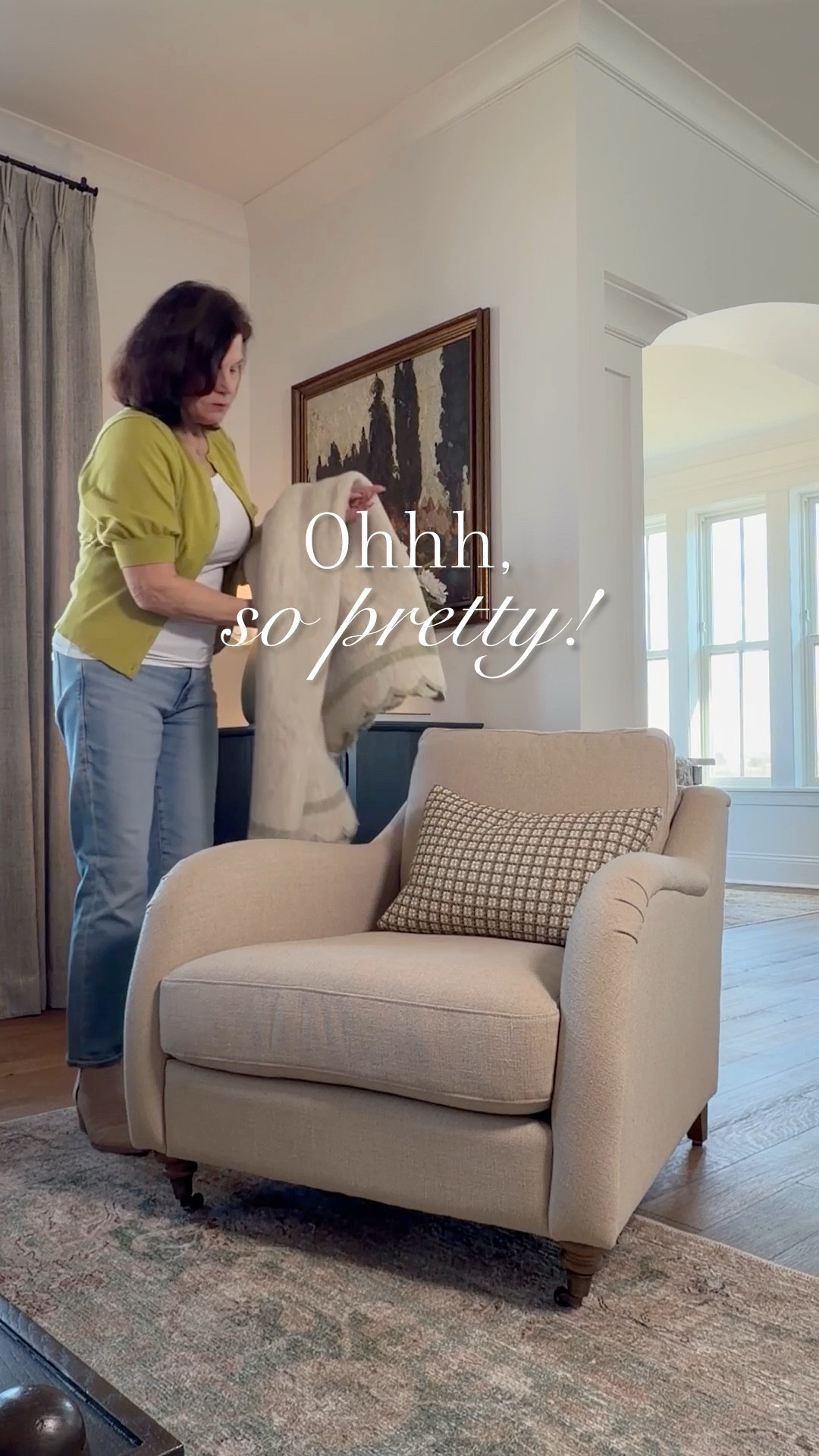 I love my new arm chair! It’s cozy, comfy and beautiful! I would 100% purchase it again.

Seasonal, home decor, accent chairs, rugs, wall art, frames, pillows, lamps, baskets, candles, books, coffee tables, ottomans, trays, bowls, consoles, accent tables
 

 

#LTKSeasonal #LTKHome #LTKSaleAlert