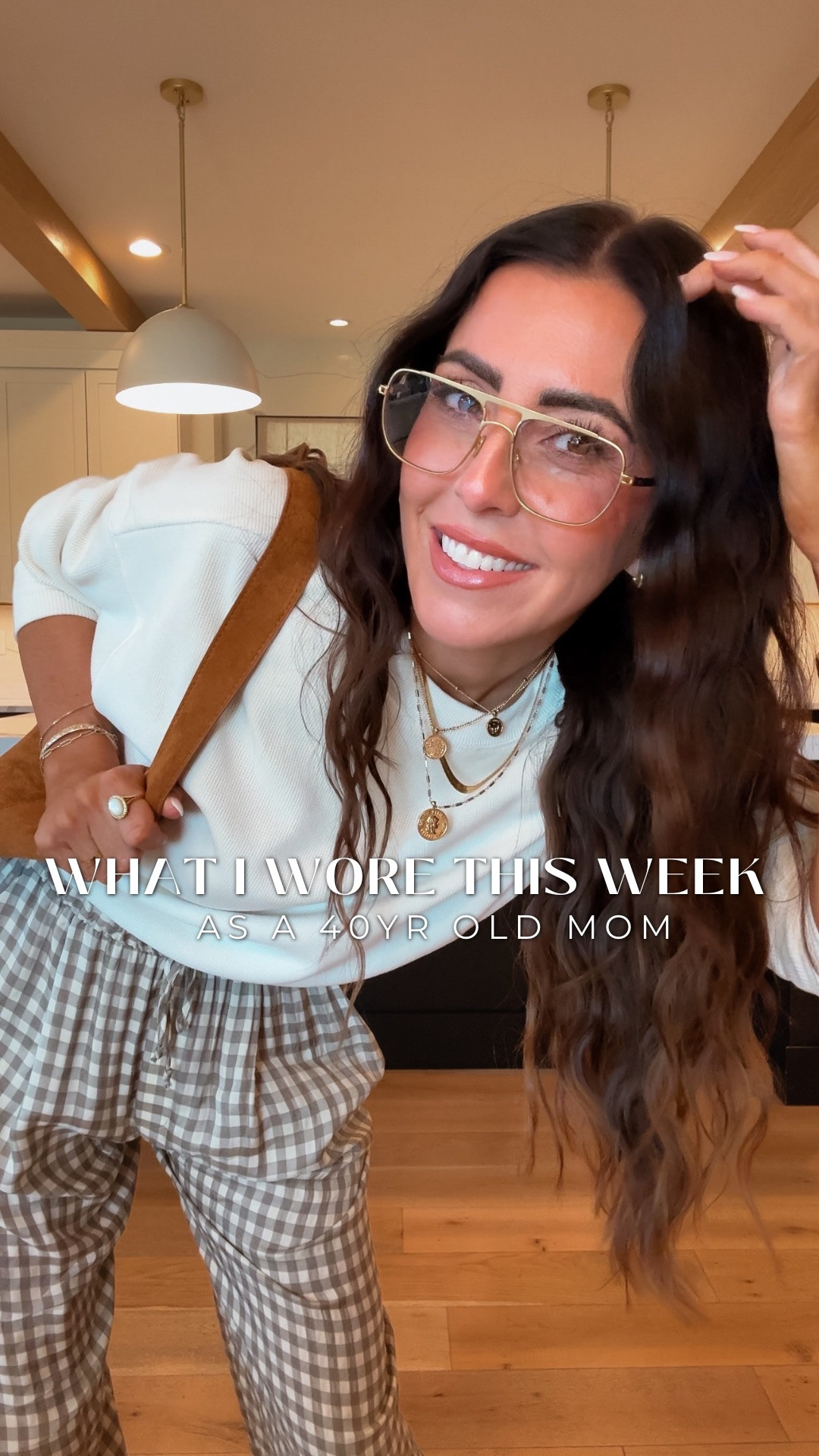 Sharing everything I wore this week as a 40-year-old mom of three! Casual looks, dinner looks, loungewear, sporty looks

Yellow button down: small
Levi’s barrel jeans: 26, size up 1
Yellow short sleeve sweatshirt: small
Red adidas track pants: small
White cropped button down: Small
Polka dot jeans: 4
Pink Aerie long sleeve: small
Pink lace boxer shorts: small
White shirt: small
Track pants trousers: x-small
White long sleeve: small
Gingham pants: x-small 
Nude sheer jacket: large
Aritzia lodge pants: Small tall 

@Target @Zara @levi @Aritzia @stevemadden-us

#LTKootd #LTKOver40