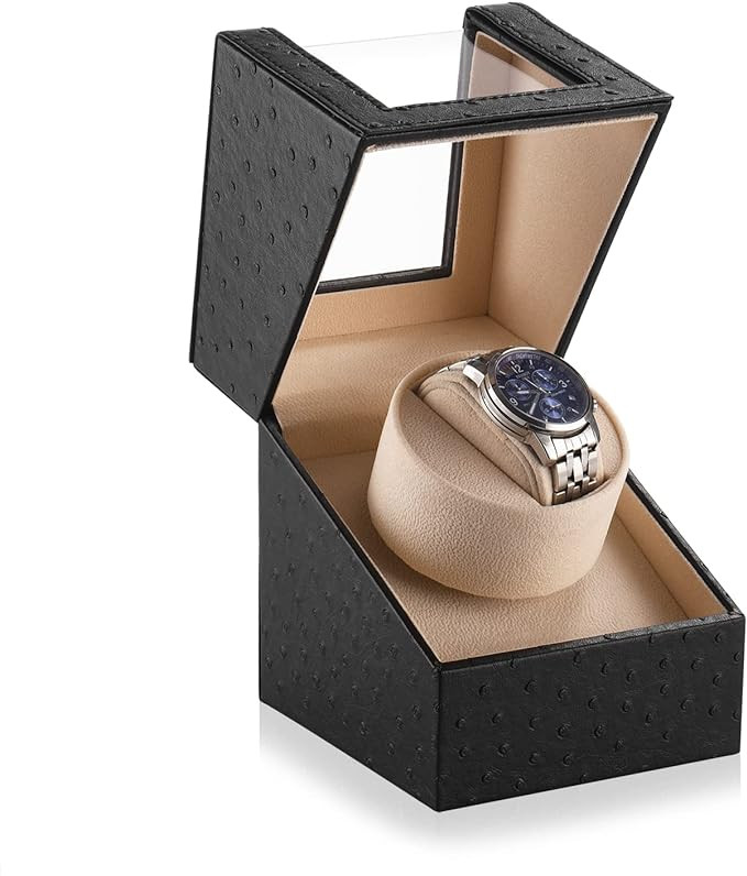 Automatic Single Watch Winder for Automatic Watches,Rotating Watch Case with Japanese Quiet Motor... | Amazon (US)