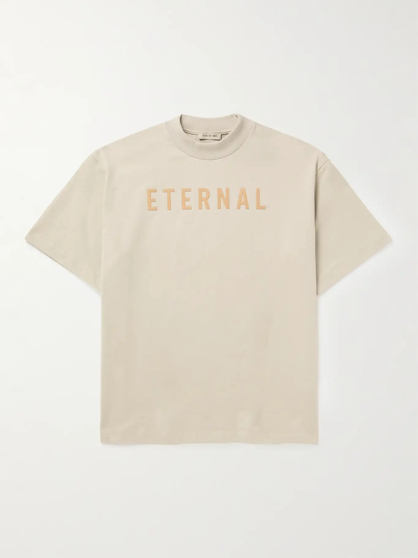 Logo-Flocked Cotton-Jersey T-Shirt | Mr Porter (US & CA)