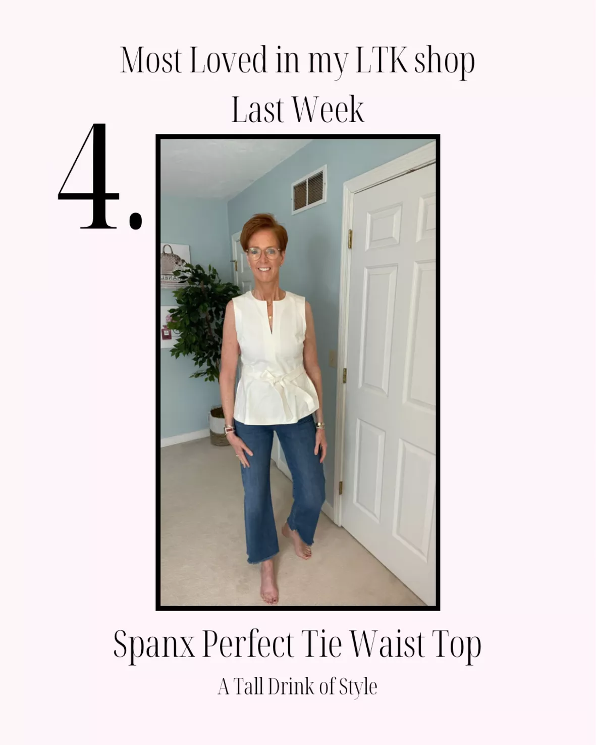 The Perfect Tie-Waist Top curated on LTK