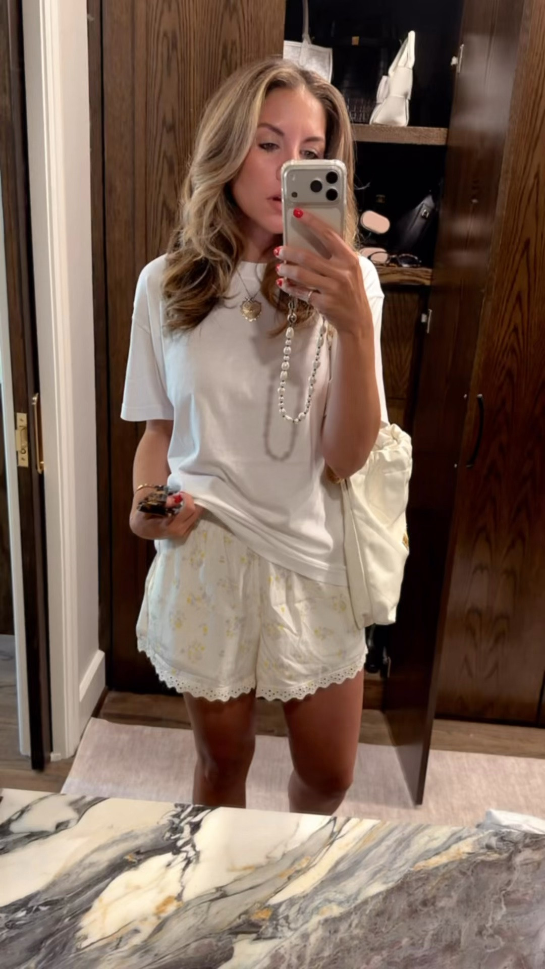 Target Shorts— Size XS // Basic Tee— Size XS Runs Large // Summer Fashion // Easy Summer // Target Finds

#LTKootd #LTKSeasonal
