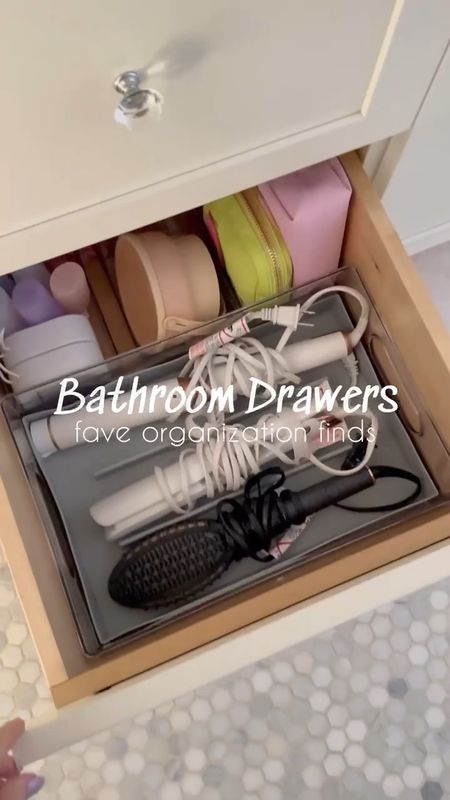 Must have bathroom organization and storage!! Love these bins for organizing all your beauty and bath essentials!

(5/5)

#LTKVideo #LTKStyleTip #LTKHome