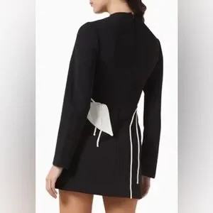 ACLER Kadence Mini Dress in Black & Ivory $500 New without tag | Poshmark