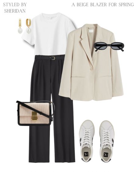 Styling a beige blazer for a smart casual work look 🤍 

#LTKfindsunder50 #LTKstyletip #LTKfindsunder100