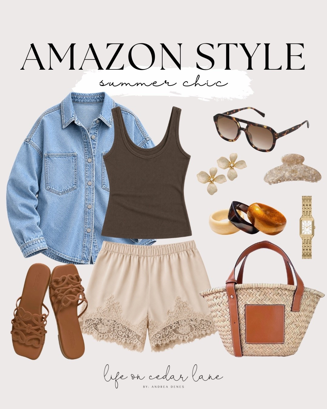 Feeling summer vibes with these Amazon picks! Perfect for a chic look. #summerchic #amazonstyle

#LTKOver40 #LTKSaleAlert #LTKmomlife