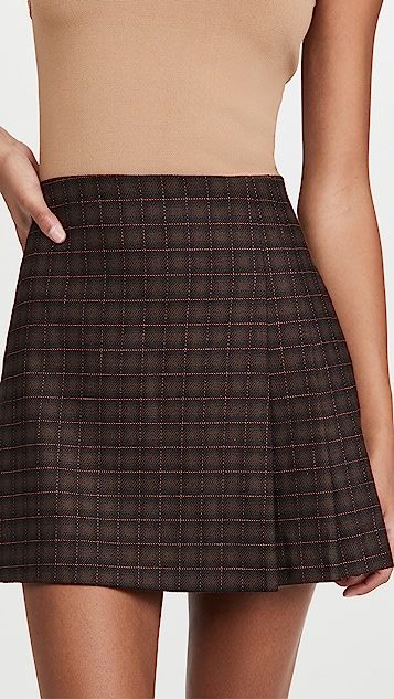Semira Pleated Mini Skirt | Shopbop