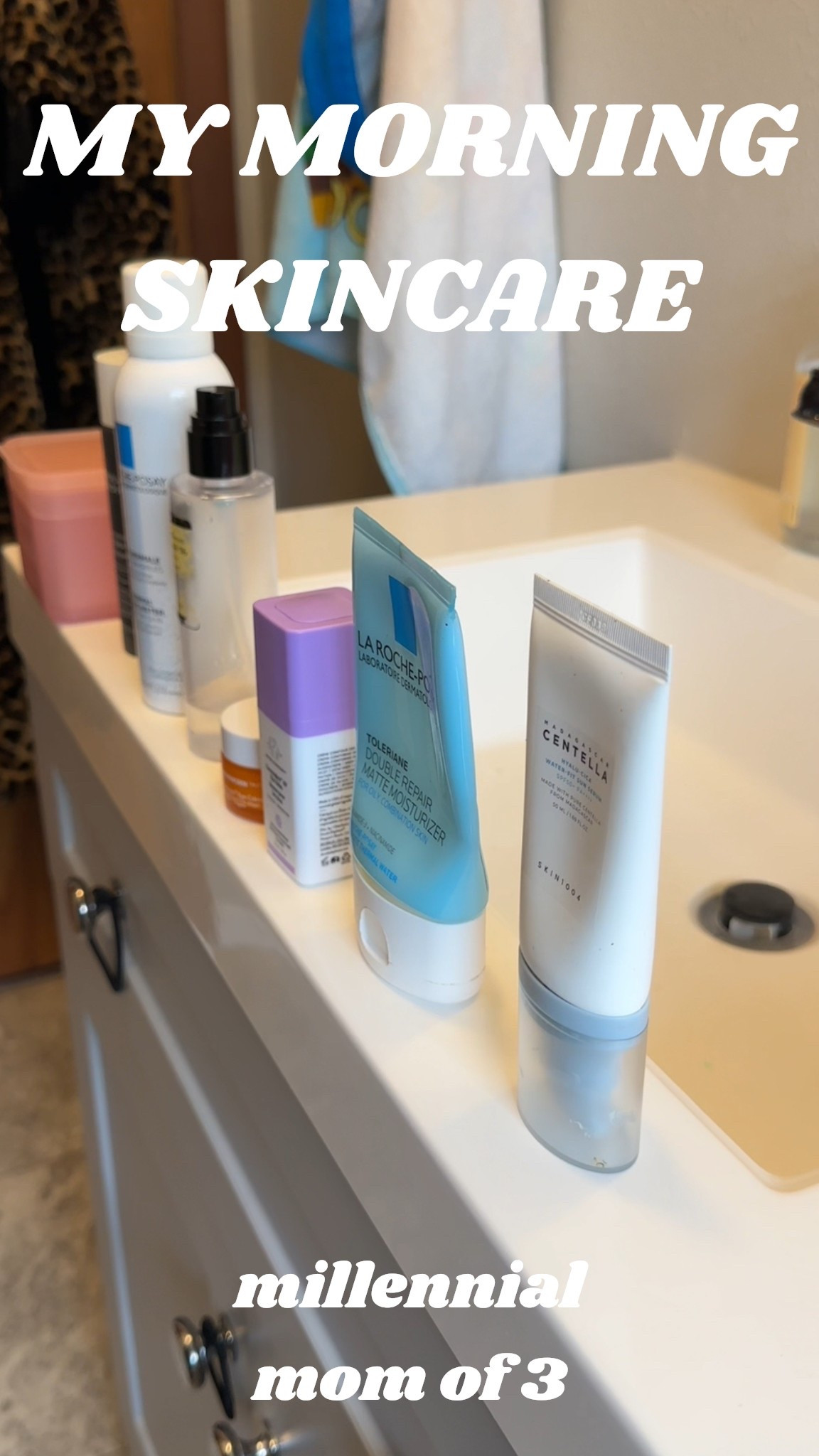 My morning skincare lineup! I also started cleansing with two cleansers and I think it’s making a huge difference! 🫧 

#LTKMidsize #LTKSaleAlert #LTKBeauty