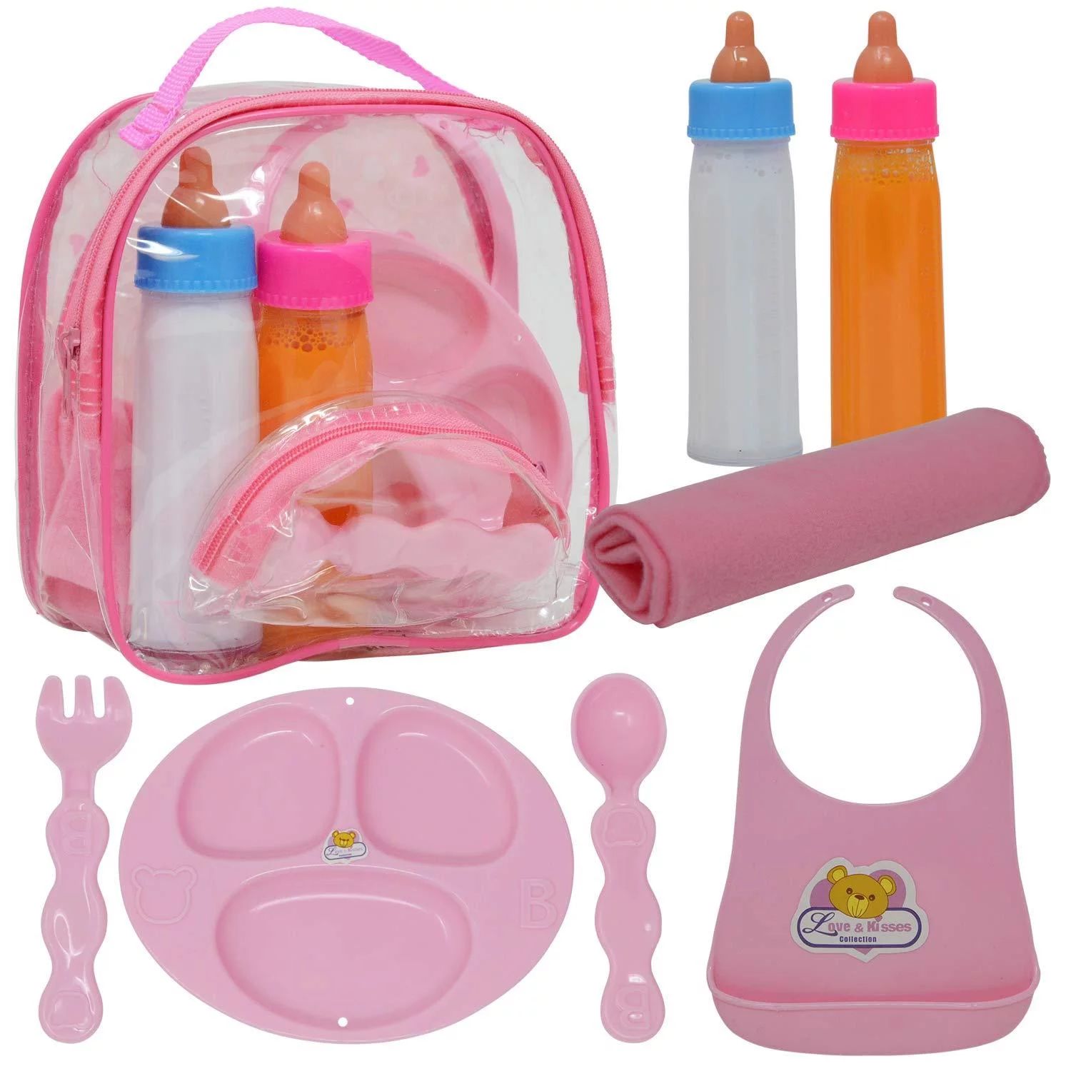 The New York Doll Collection Magic Bottles & Doll Feeding Doll Accessories, 8 Pieces | Walmart (US)