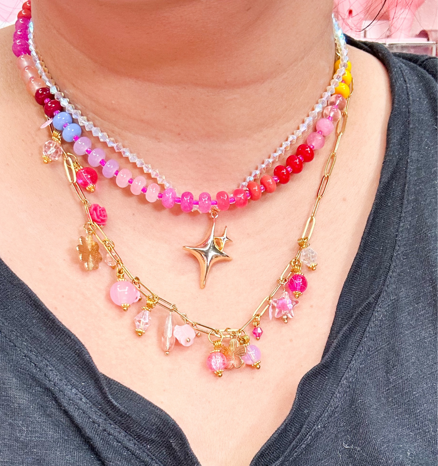Summer Necklace vibes 💕✨💖