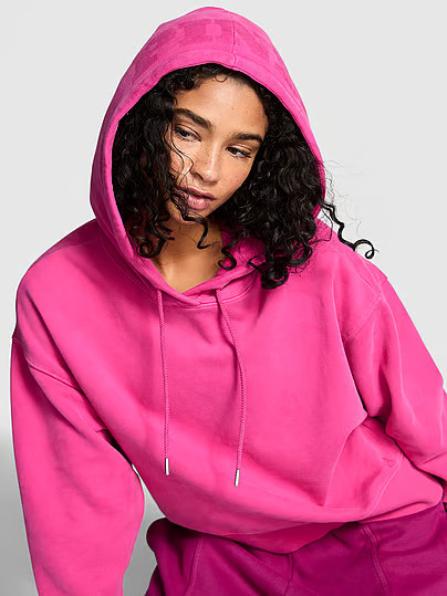 Luxe Fleece Hoodie, Pink, S - Women's Hoodies & Sweatshirts - PINK | Victoria's Secret (US / CA )
