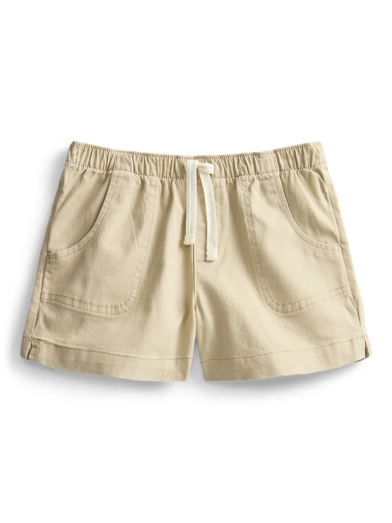 Wonder Nation Girls Pull-On Shorts, Sizes 4-18 & Plus | Walmart (US)