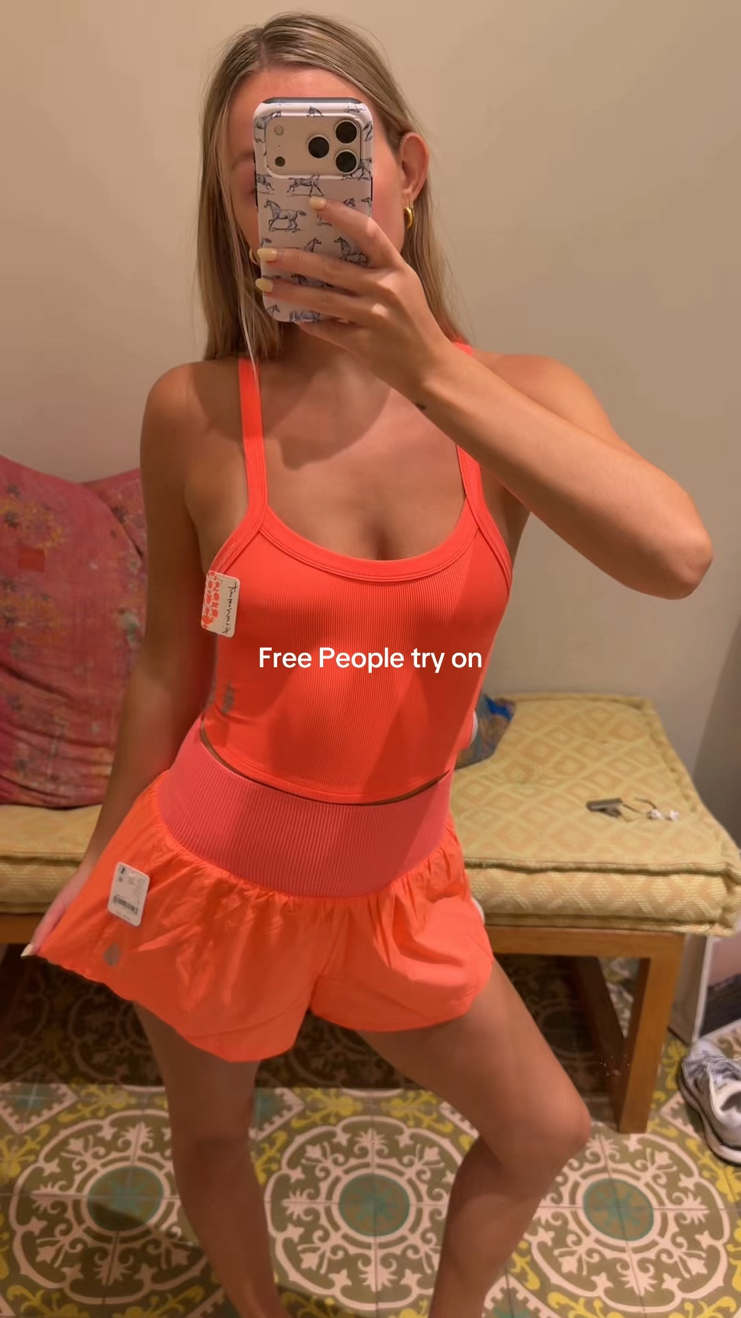 @freepeople try on!! Wearing a small in everything besides a XS in leggings