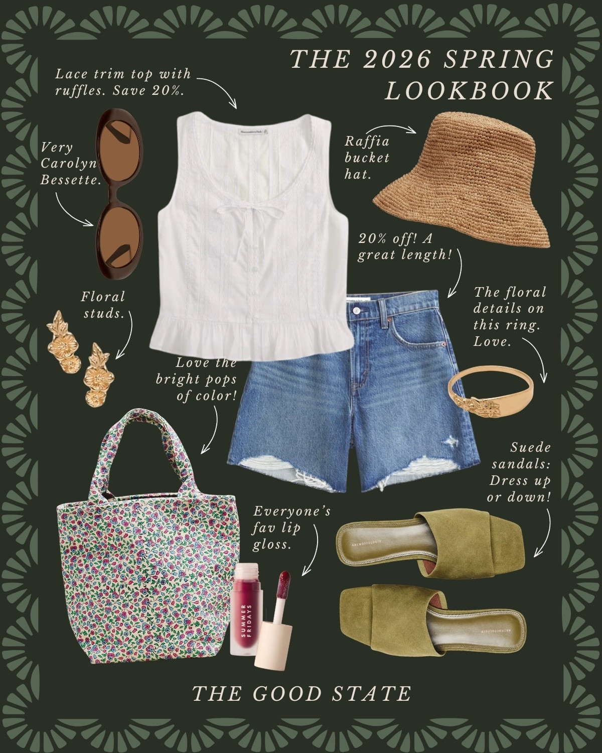 Hello my bright and beautiful girlies!! This collection is for you💛 This is for the Springtime girlies coming more and more alive as the weather warms up. For the ones who get giddy when they see flowers blooming and who embrace Spring showers…because it means they get to wear their favorite rainboots. This is for the ones living in flowy dresses all season. For the ladies layering alllllll the happy colors and fun prints and patterns. This is for the farmers market girlies living their best life with an iced matcha latte in one hand, lavender macaron in the other and a bouquet of fresh flowers in their market tote. For the ones with sun-kissed skin from gardening all weekend. For the ones loving every hue of sunshiney yellow. For the floral wearers, gingham enthusiasts and the girlies who always have a picnic blanket in their car. For the gals with a collection of fun neck scarves and the one who loves a woven sunhat. This is for you my Springtime girlies. May you embrace all the happy colors and sunshiney days that this season holds☀️


#LTKSaleAlert #LTKActive #LTKootd