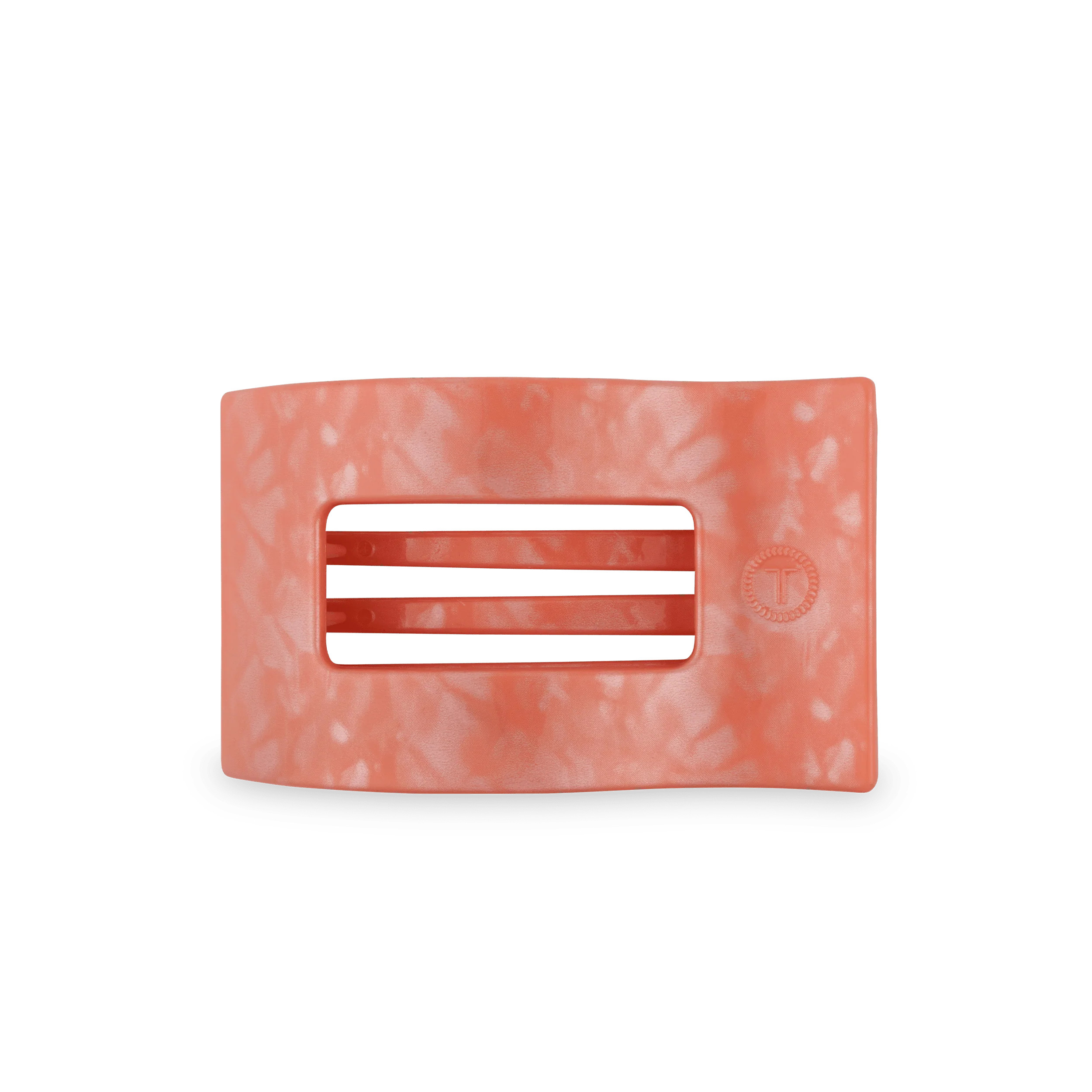 Dreamsicle Medium Flat Rectangle Hair Clip | TELETIES
