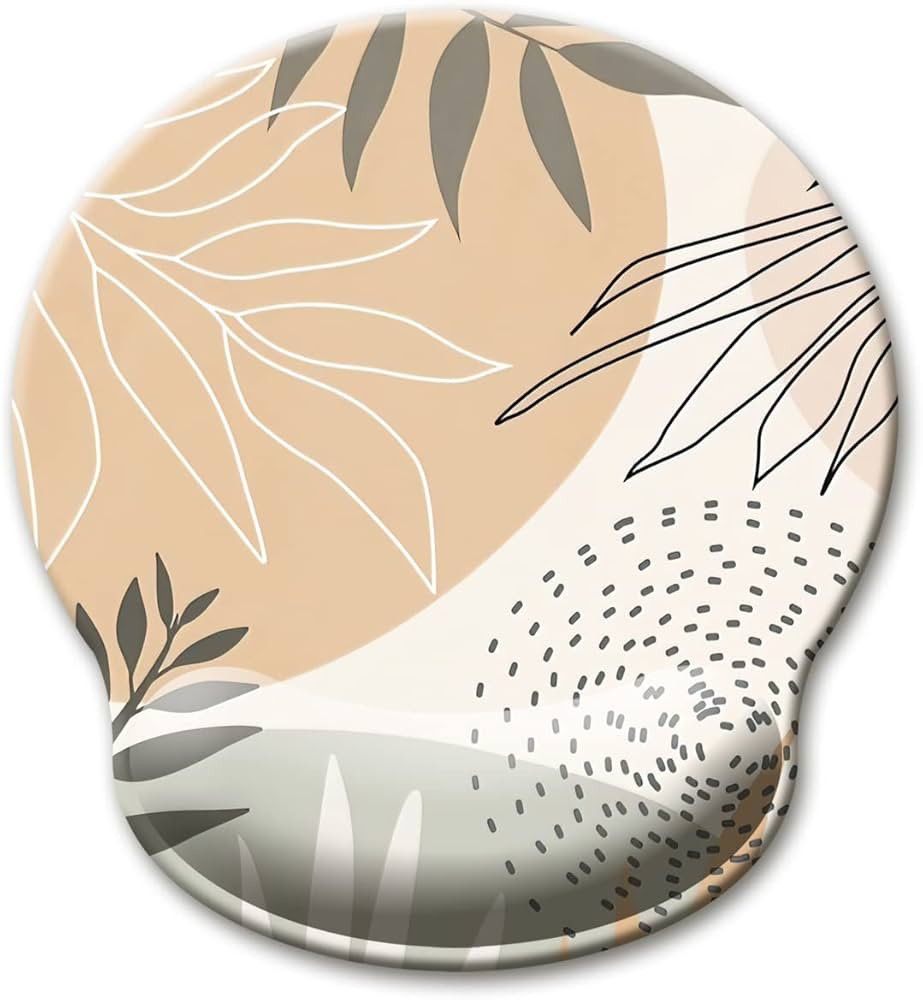 HOPONY Ergonomic Mouse Pad with Wrist Support Gel Mouse Pad with Wrist Rest, Comfortable Computer... | Amazon (US)