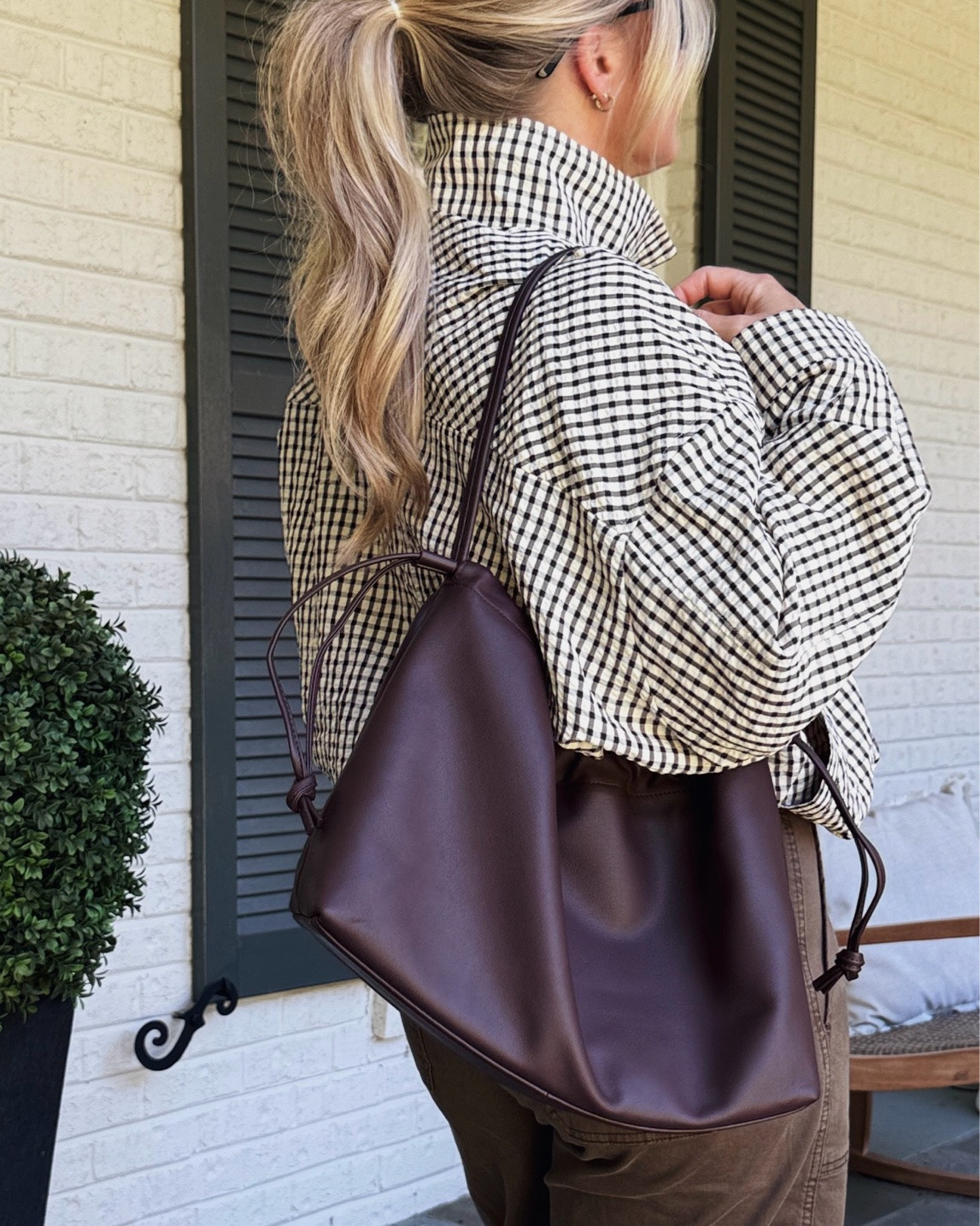 Neutrals mixed together is always a favorite.
