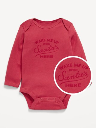 Long-Sleeve Graphic Bodysuit for Baby | Old Navy (US)