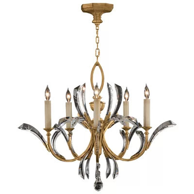 Beveled Arcs 36" Round Chandelier | Perigold
