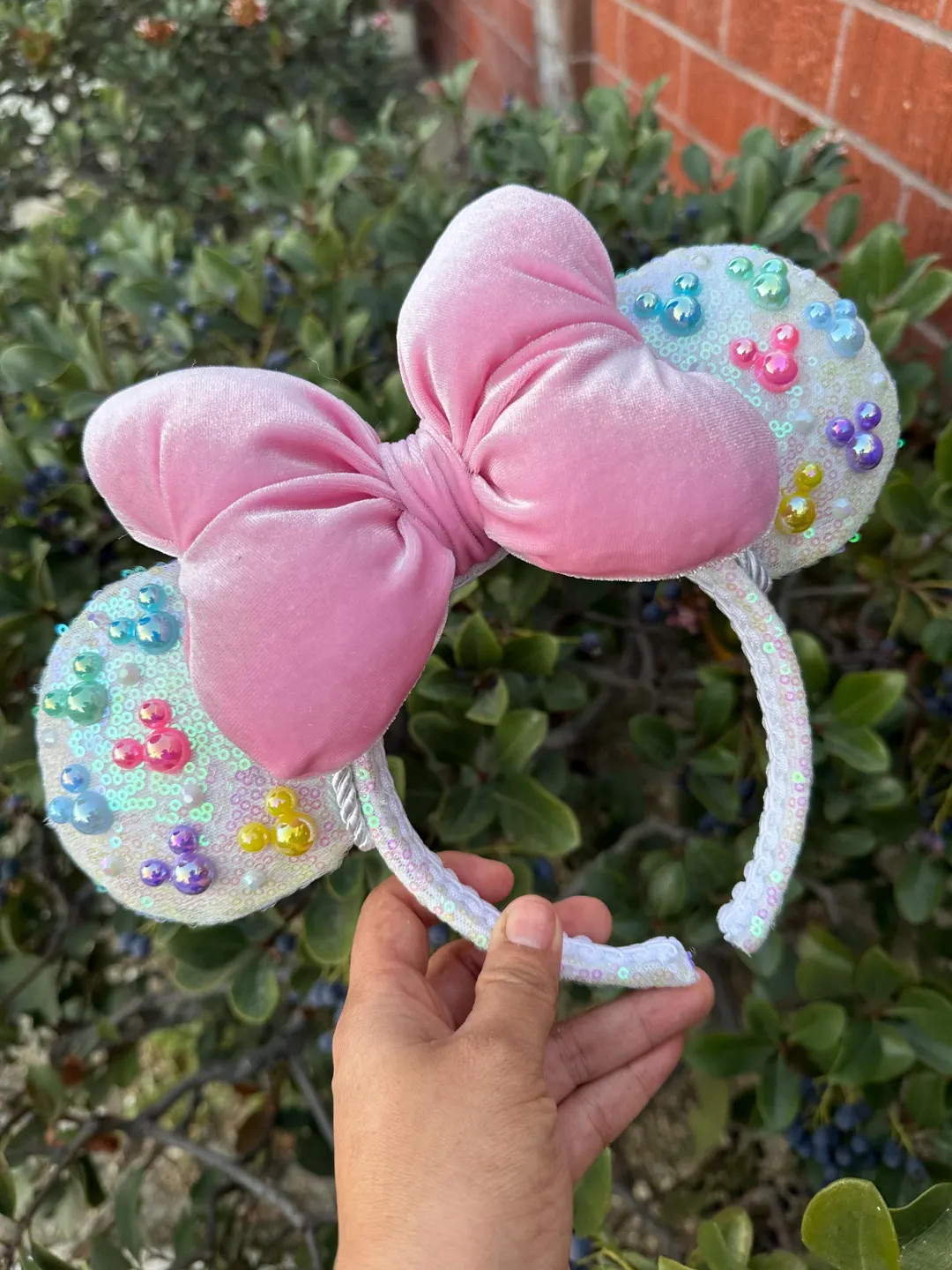 Mickey Magic Sequins Ears - Etsy | Etsy (US)