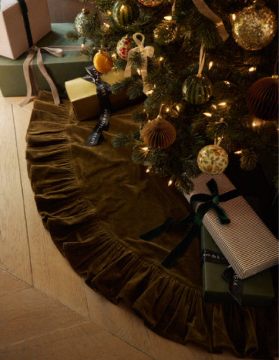Velvet Tree Skirt

#LTKHome #LTKHoliday #LTKFindsUnder100