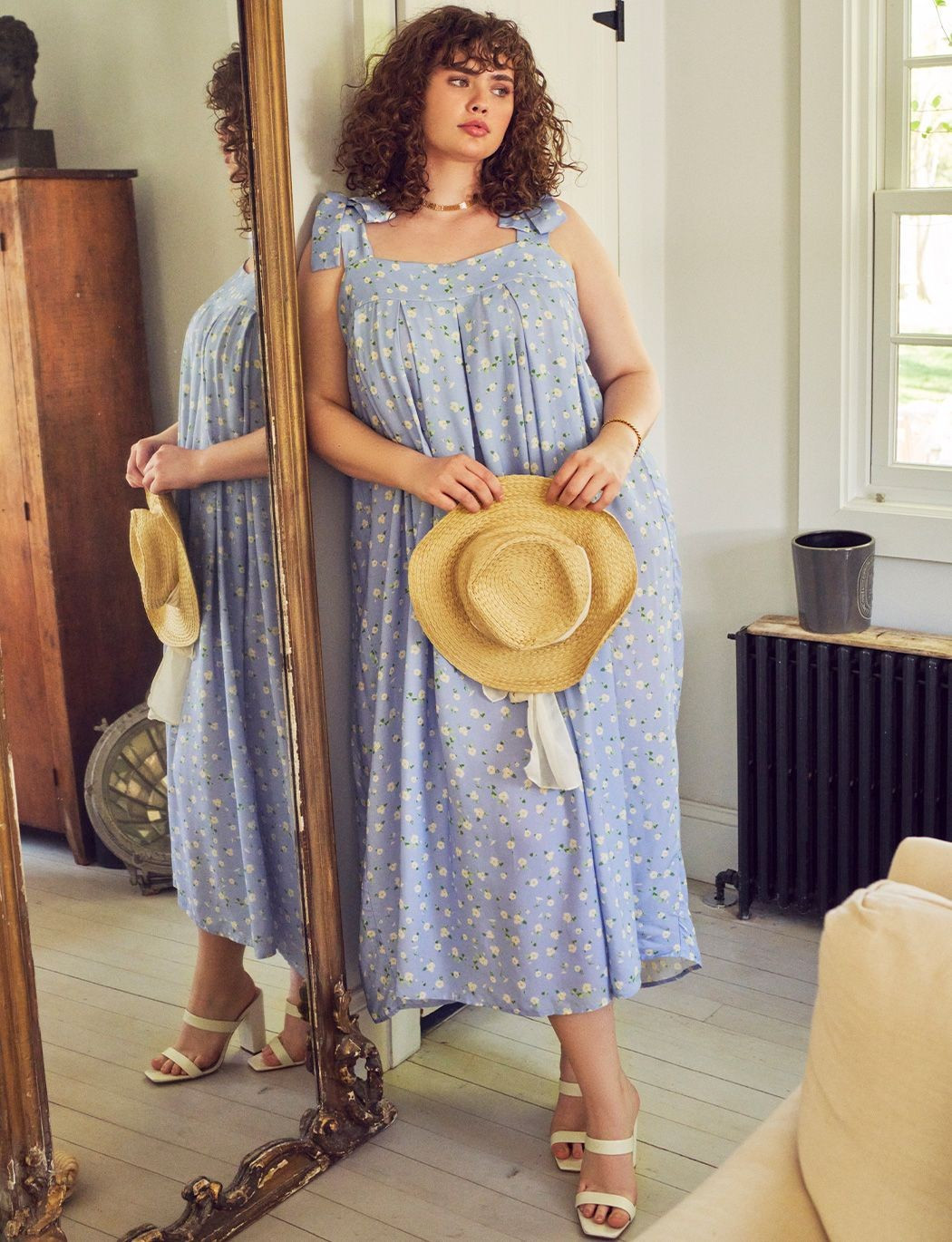 Tie Strap Maxi Dress | Eloquii