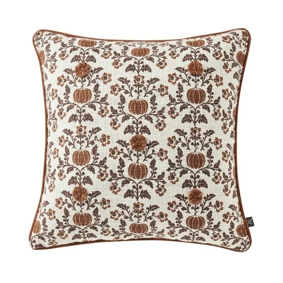 My Texas House 18" x 18" Multi Fara Floral Decorative Pillow | Walmart (US)