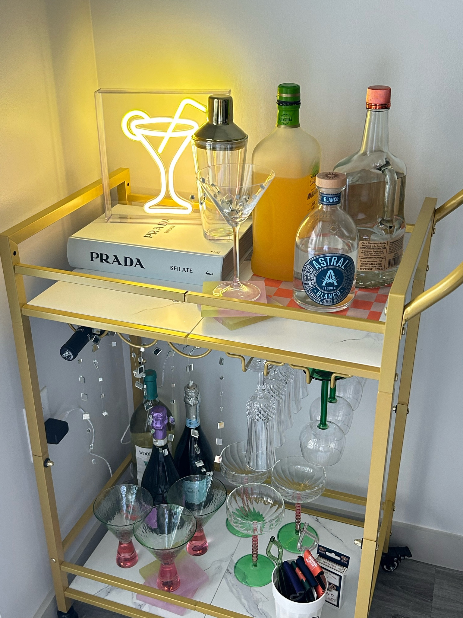 neon signs to spice up your bar cart!

#LTKFindsUnder50 #LTKHome