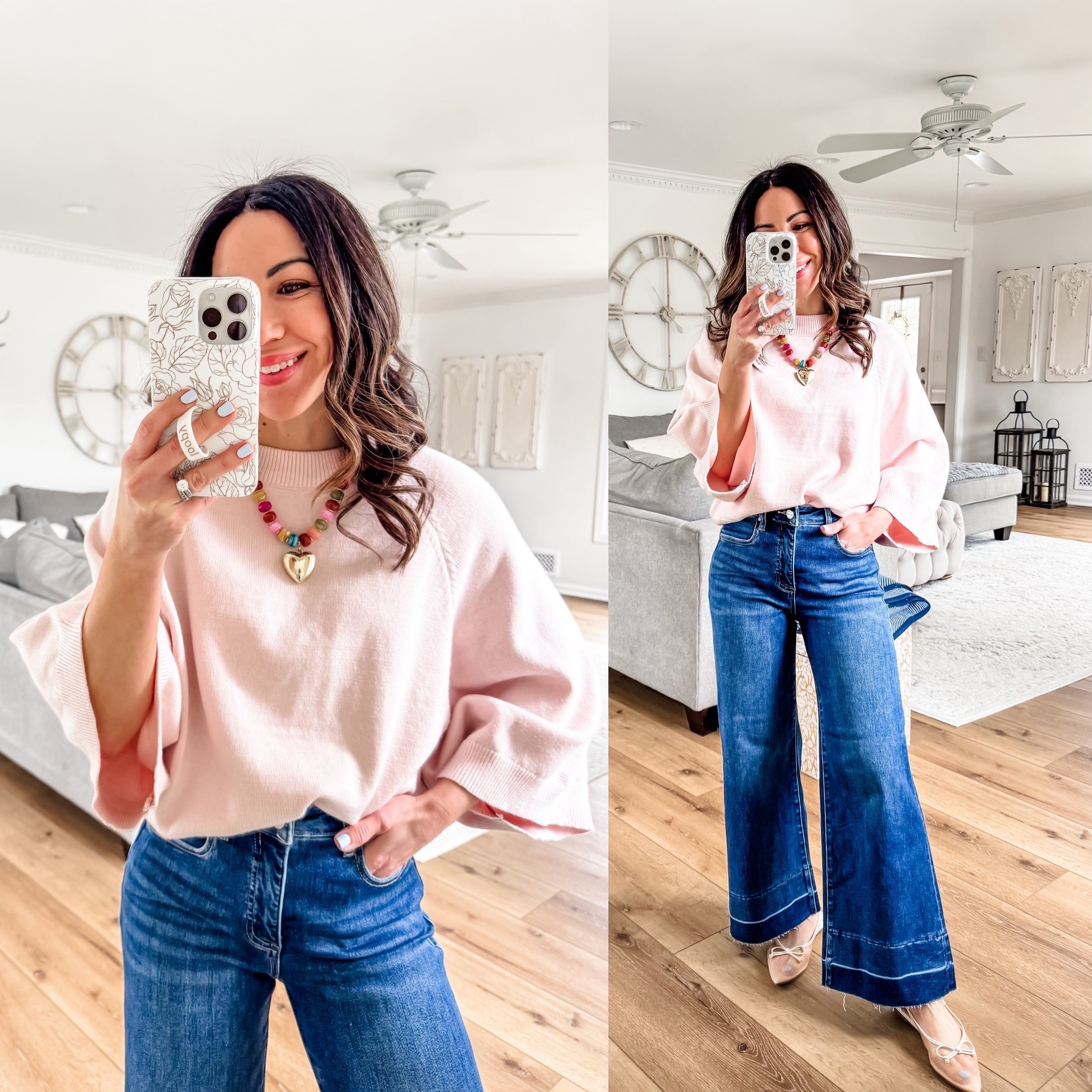 Jeans 25. Small top.



#LTKPetite #LTKOver40