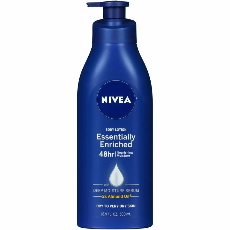 Nivea Deep Nourishing Serum & Almond Oil, Skin Care Lotion, 16.9oz, 8-Pack | Walmart (US)