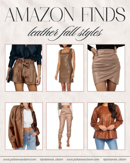 Faux Leather Finds From Amazon 🍂

faux leather pants // faux leather dress // amazon fashion // elevated basics // elevated casual // amazon fashion finds // amazon finds // fall fashion // affordable fashion

#LTKfindsunder100 #LTKstyletip #LTKSeasonal