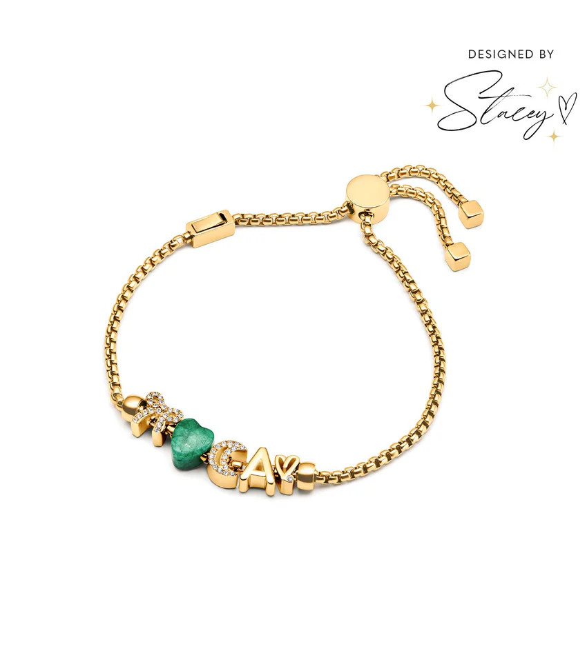 The Charm Bracelet (Gold) | Abbott Lyon