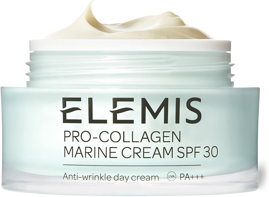 ELEMIS Pro-Collagen Marine Cream SPF30 \u2013 Anti-Wrinkle Face Moisturiser, Hydrating Day Cream,... | Amazon (UK)
