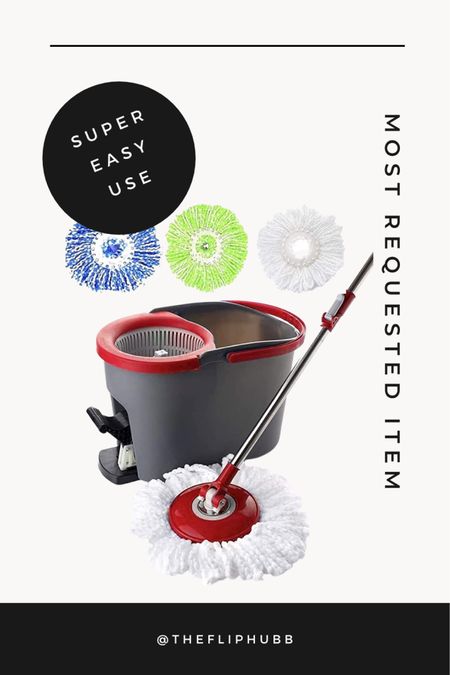 If you have kids (or even a kitchen in general) - this is a NEED. It’s so convincente, easy to use, and comes with 3 reusable and washable microfiber mop heads! You will not be disappointed 🙌🏽

#LTKunder50 #LTKfamily #LTKhome