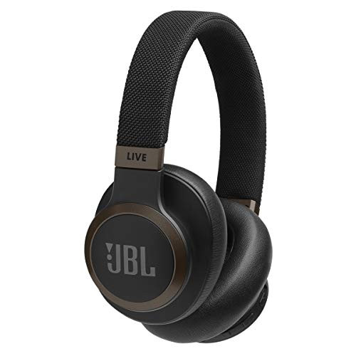JBL Live 650BTNC, Black - Wireless Over-Ear Bluetooth Headphones - Up to 20 Hours of Noise-Cancelling Streaming - Includes Multi-Point Connection & Voice Assistant | Amazon (US)