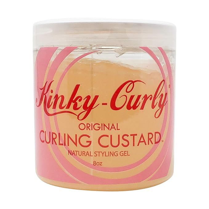Kinky Curly Curl Custard Gel, 8 oz | Amazon (US)
