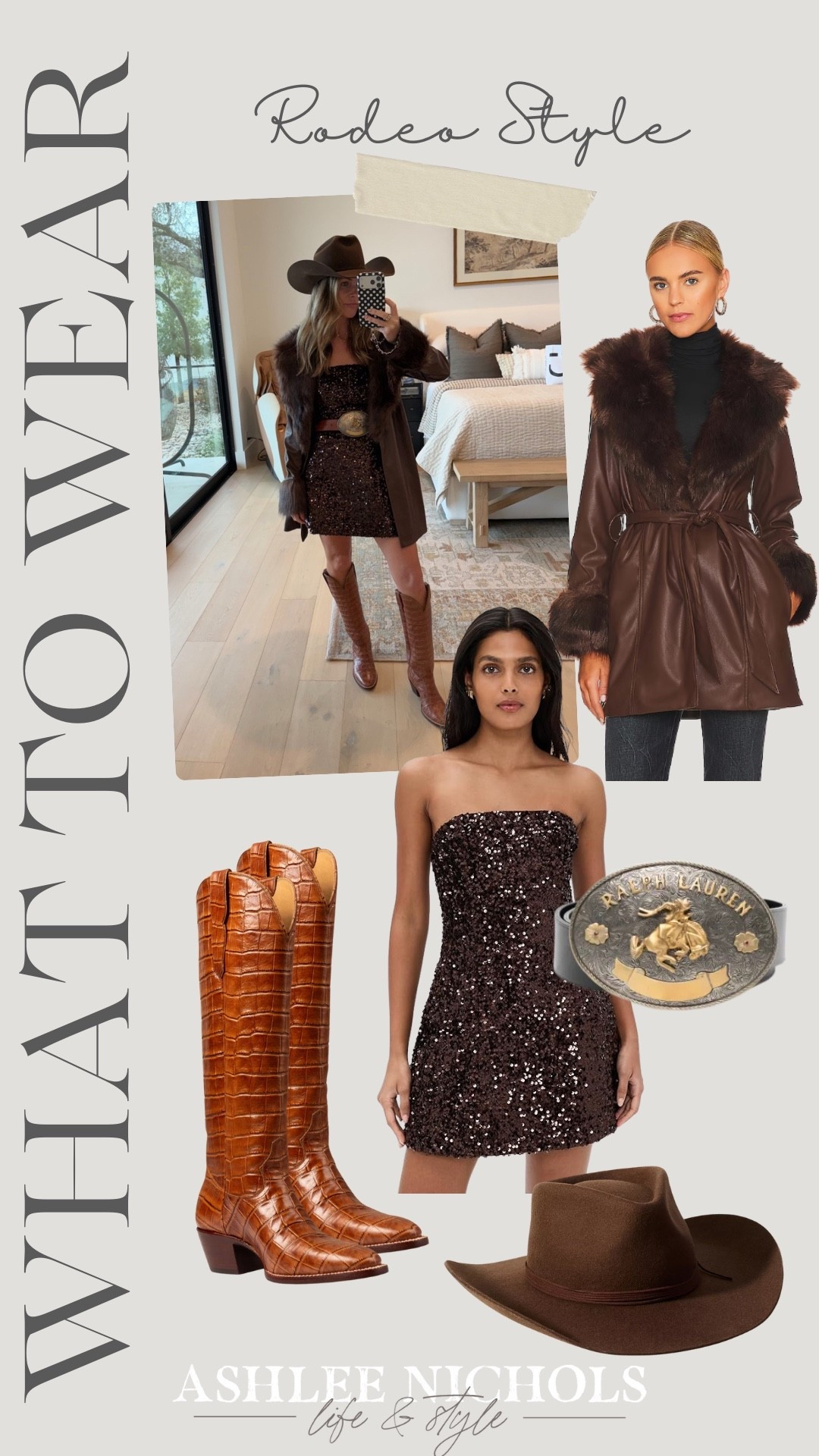 Rodeo outfit inspo!

Concert outfit, western style, sequin mini dress, faux fur jacket

#LTKSeasonal #LTKootd #LTKPetite